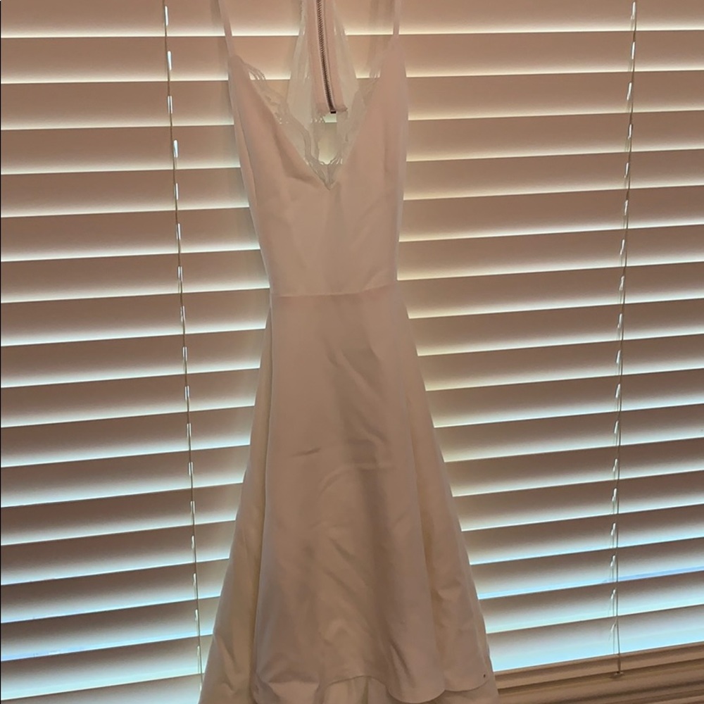Lace backed LULUs dress
